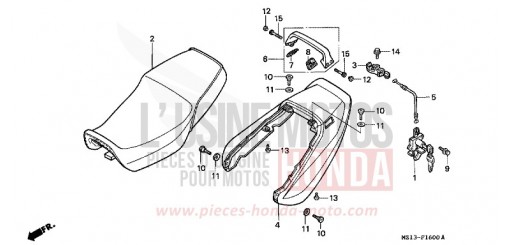 SIEGE CB1000FT de 1996